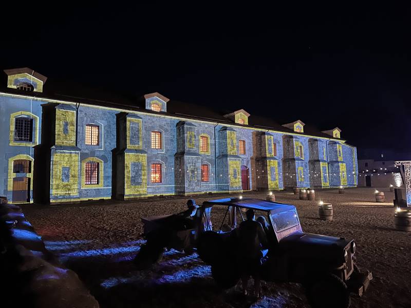 Gestion logistique pour l'anniversaire des 10 ans de l'ADDET au fort de Mont Dauphin dans les Hautes Alpes