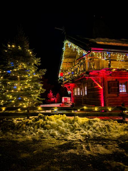 Décoration lumineuse Serre Chevalier