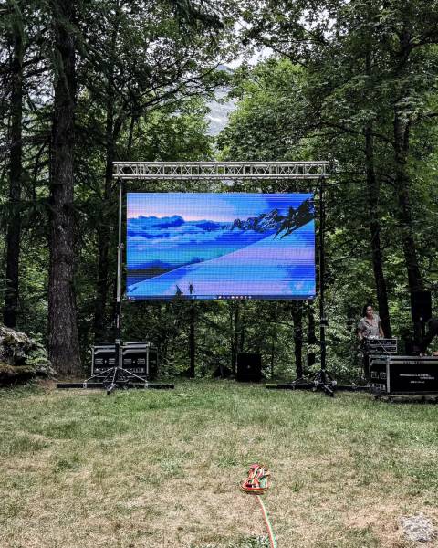 Écran led pour le département des Hautes Alpes 